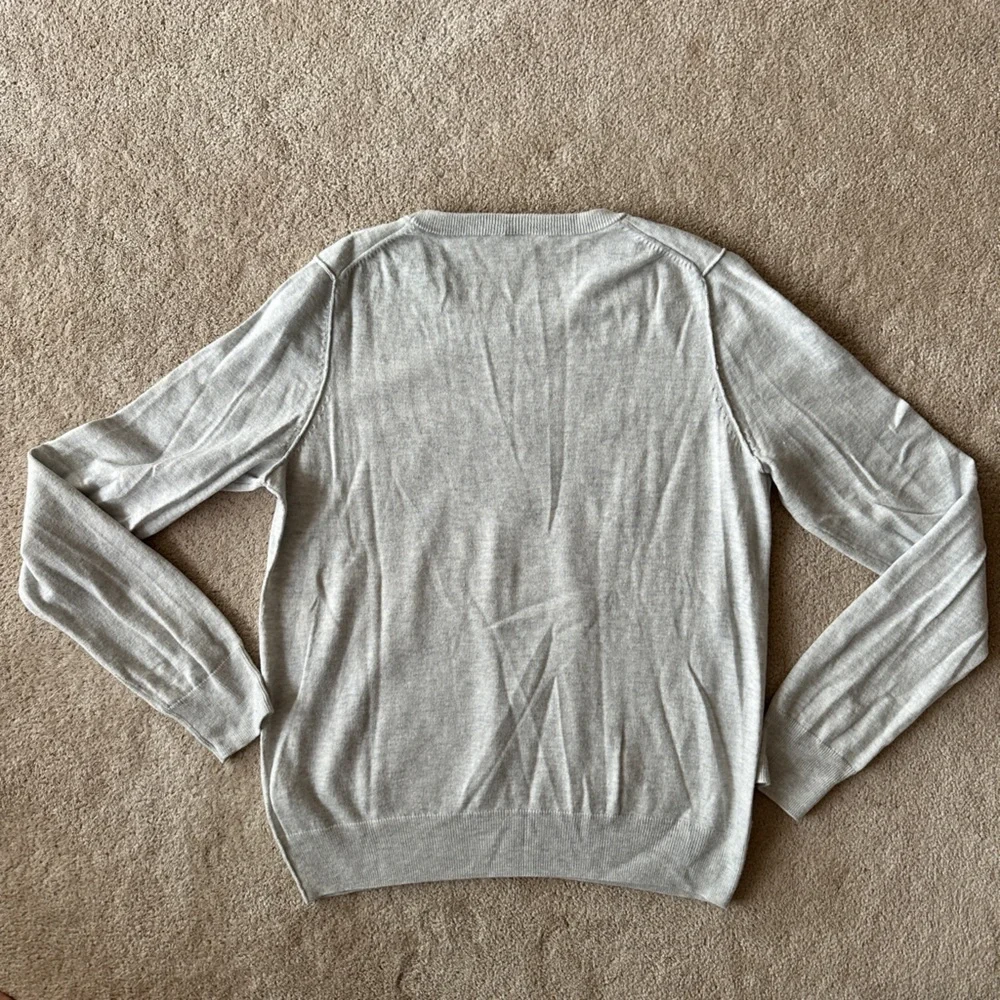 GAP Light Gray merino wool JOY Knit sweater - Picture 6 of 7